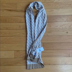 Michael Kors MK logo scarf